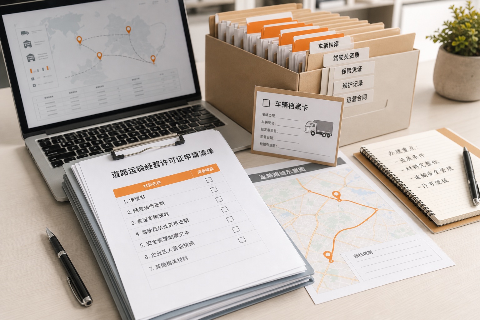 道路运输经营许可数字化办理：车辆、人员与安全制度如何准备